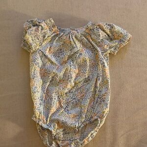 Carter's Floral Romper in springtime colors